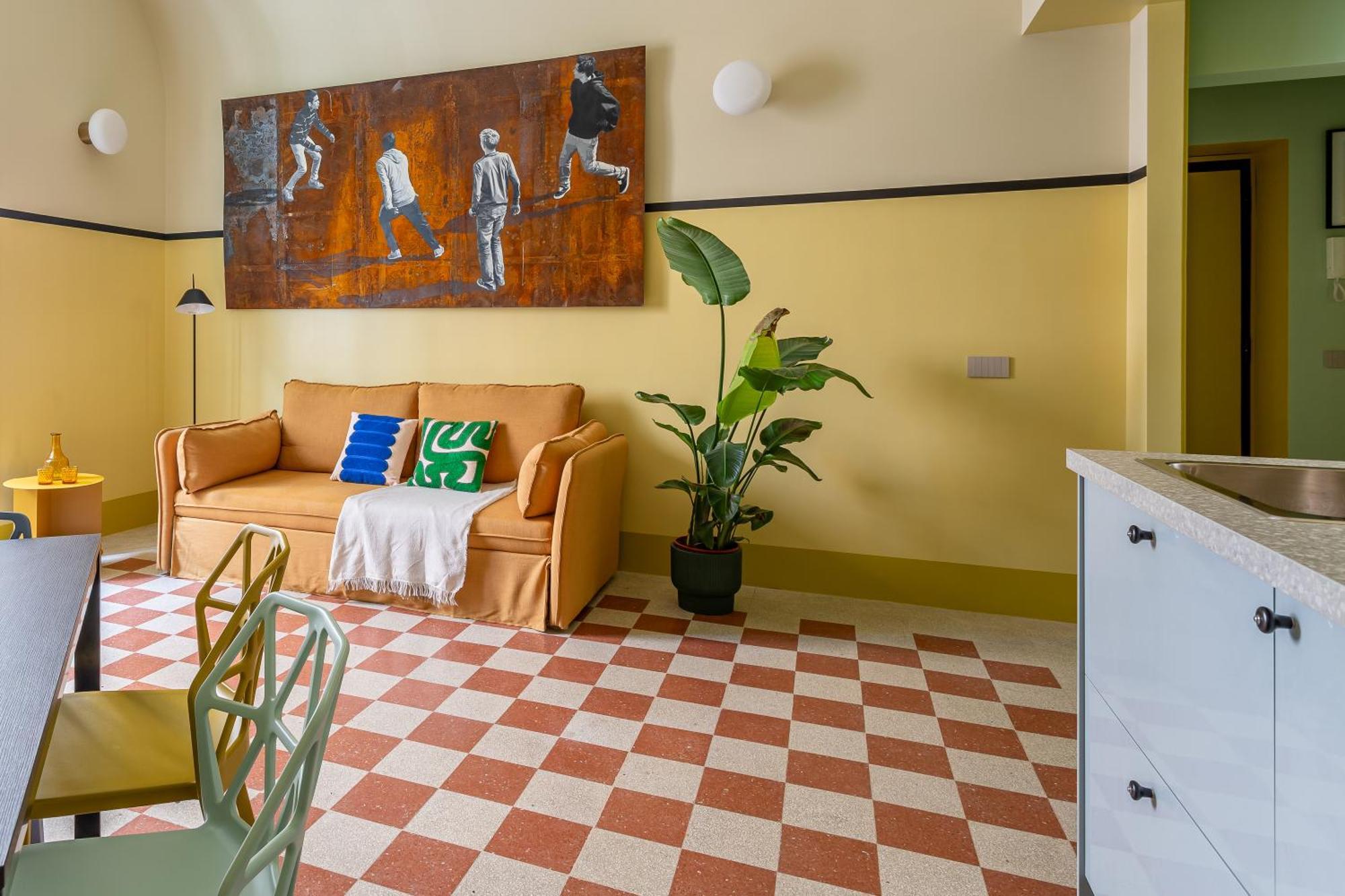 Apartment Iflat Colorful New In Esquilino Rom